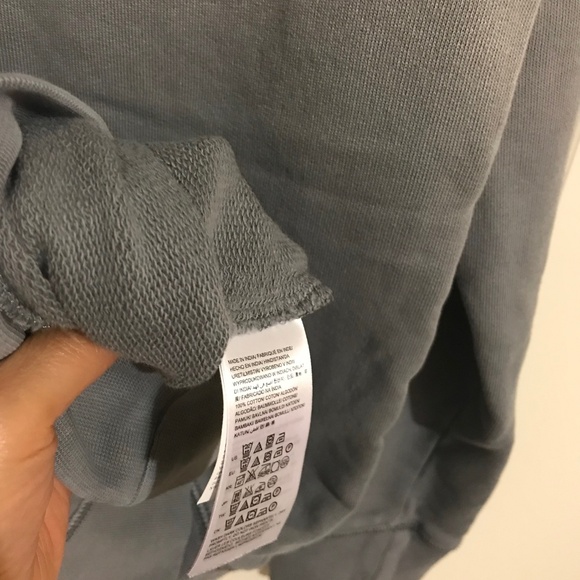 Calvin Klein LIGHT INDIGO WASH LOGO SWEATSHIRT Size S - Picture 12 of 16